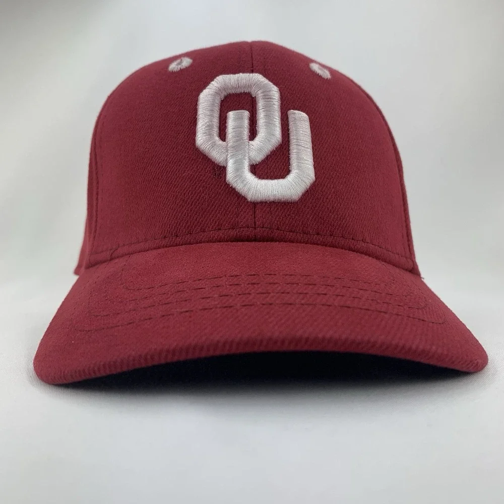 Lil' Sooner OU Hat INFANT Baby Oklahoma One Fit Structured Baseball Cap TOW
